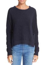 Women's Elizabeth And James Blair Side Tie Sweater