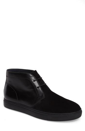 Men's English Laundry Laxey Mid Sneaker .5 M - Black