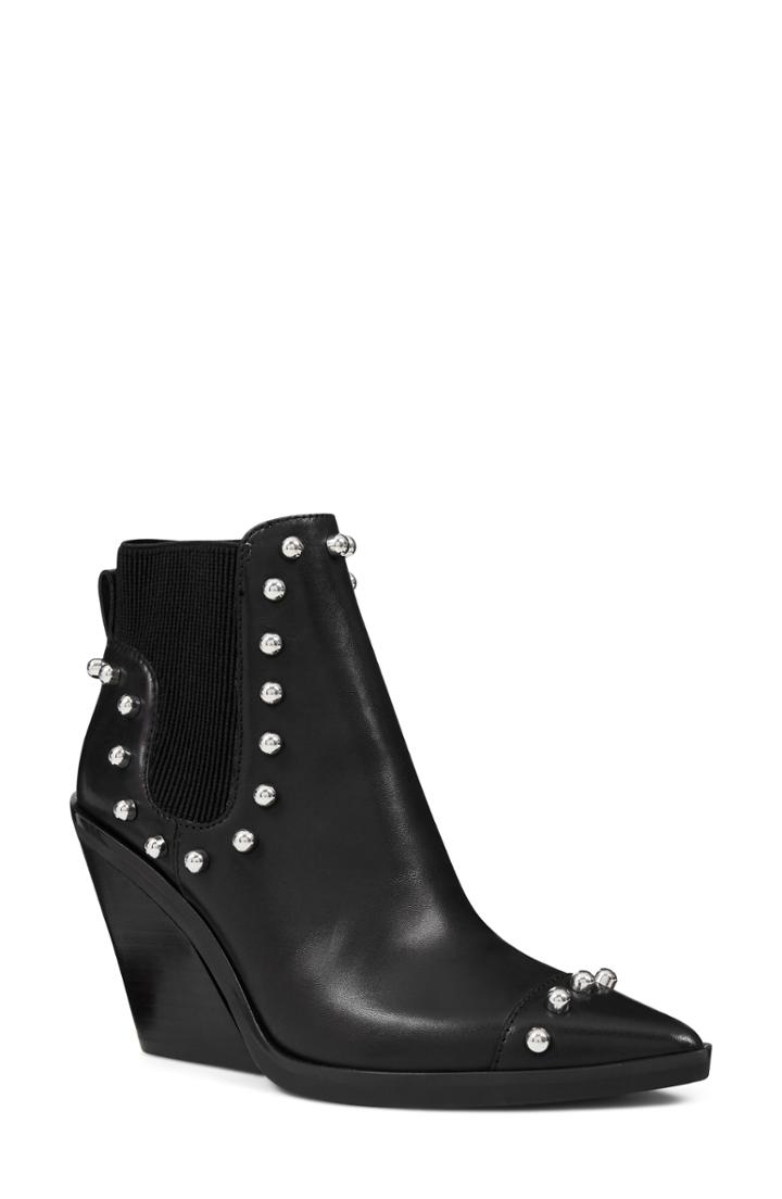 Women's Nine West Zoneout Studded Chelsea Bootie