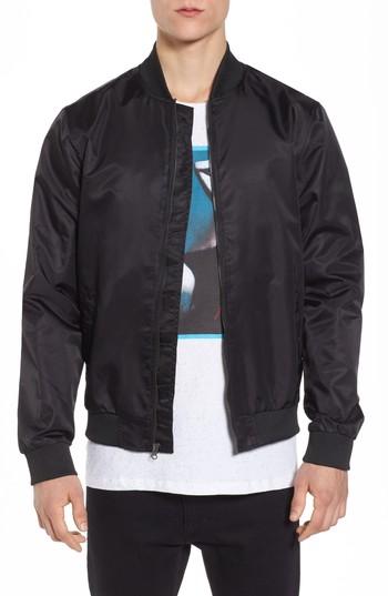Men's The Rail Bomber Jacket, Size - Black