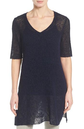 Women's Eileen Fisher Sheer Knit Tunic