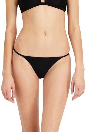 Women's Onia Rochelle Bikini Bottoms - Black