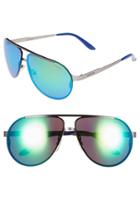Men's Carrera Eyewear 65mm Aviator Sunglasses - Matte Ruthenium/ Green