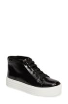 Women's Kenneth Cole New York Janette High Top Platform Sneaker M - Black