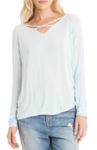 Women's Michael Stars Strappy Keyhole Top