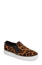 Women's Botkier Harper Genuine Calf Hair Slip-on Sneaker M - Brown