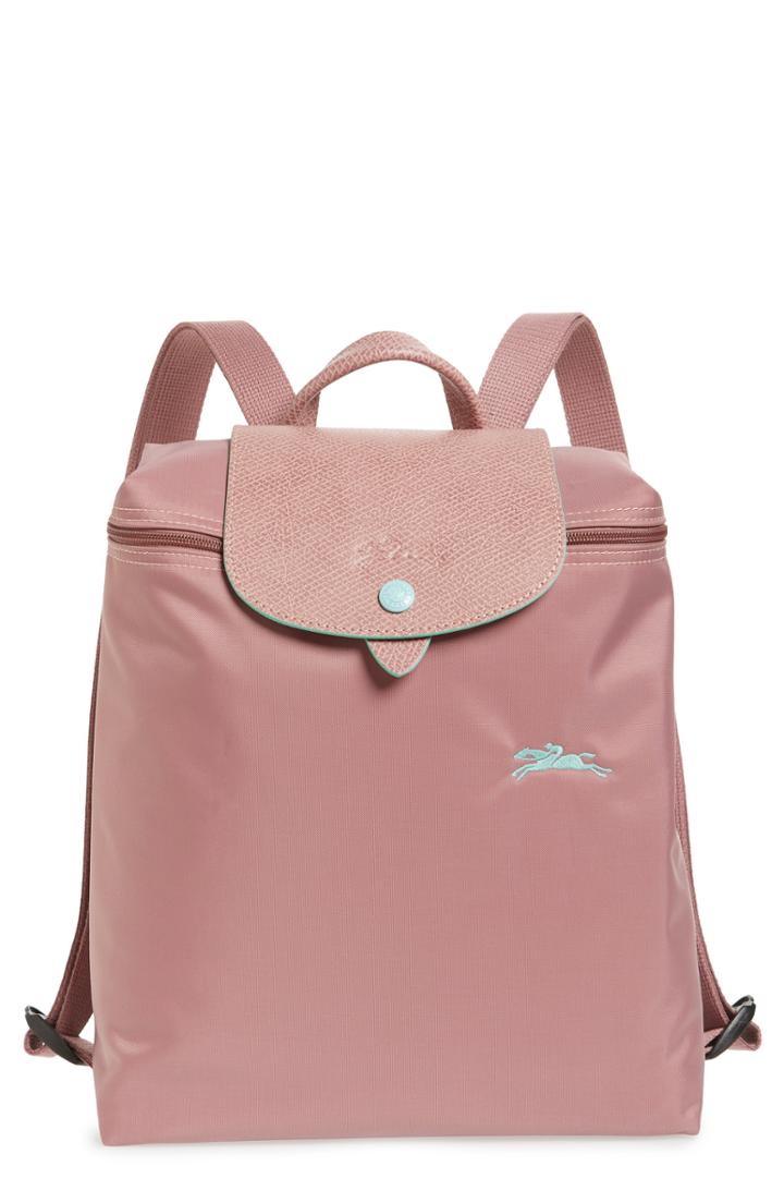 Longchamp Le Pliage Club Backpack - Pink
