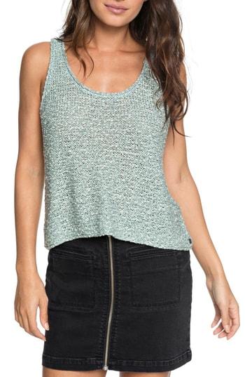 Women's Roxy Army Shades Sweater Tank - Blue