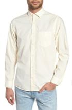 Men's Wax London Bassett Solid Sport Shirt - Ivory