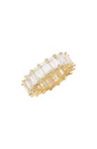 Women's Cz By Kenneth Jay Lane Eternity Ring