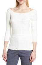 Women's Boss Finami Sweater - White
