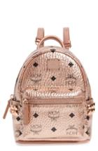 Mcm X-mini Stark Side Stud Coated Canvas Backpack -