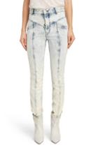 Women's Isabel Marant '80s High Waist Straight Leg Jeans Us / 34 Fr - Blue