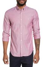 Men's Lacoste Button-down Sport Shirt Eu - Grey