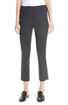 Women's Ba & Sh Bango Pinstripe Crop Trousers - Black