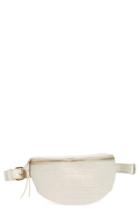 Leith Embossed Faux Leather Belt Bag -