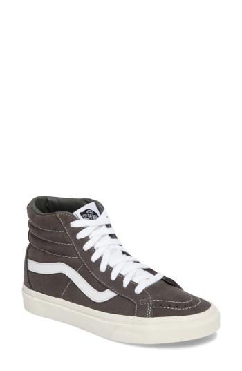 Women's Vans Sk8-hi Reissue Sneaker M - Grey