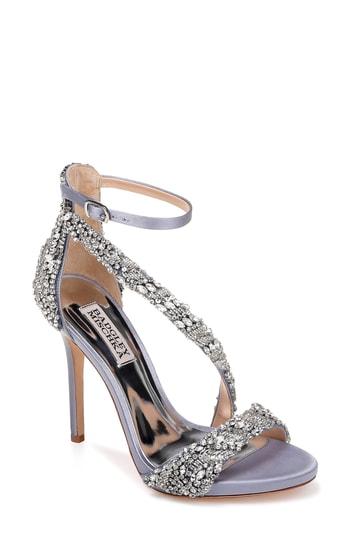 Women's Badgley Mischka Venice Crystal Embellished Strappy Sandal