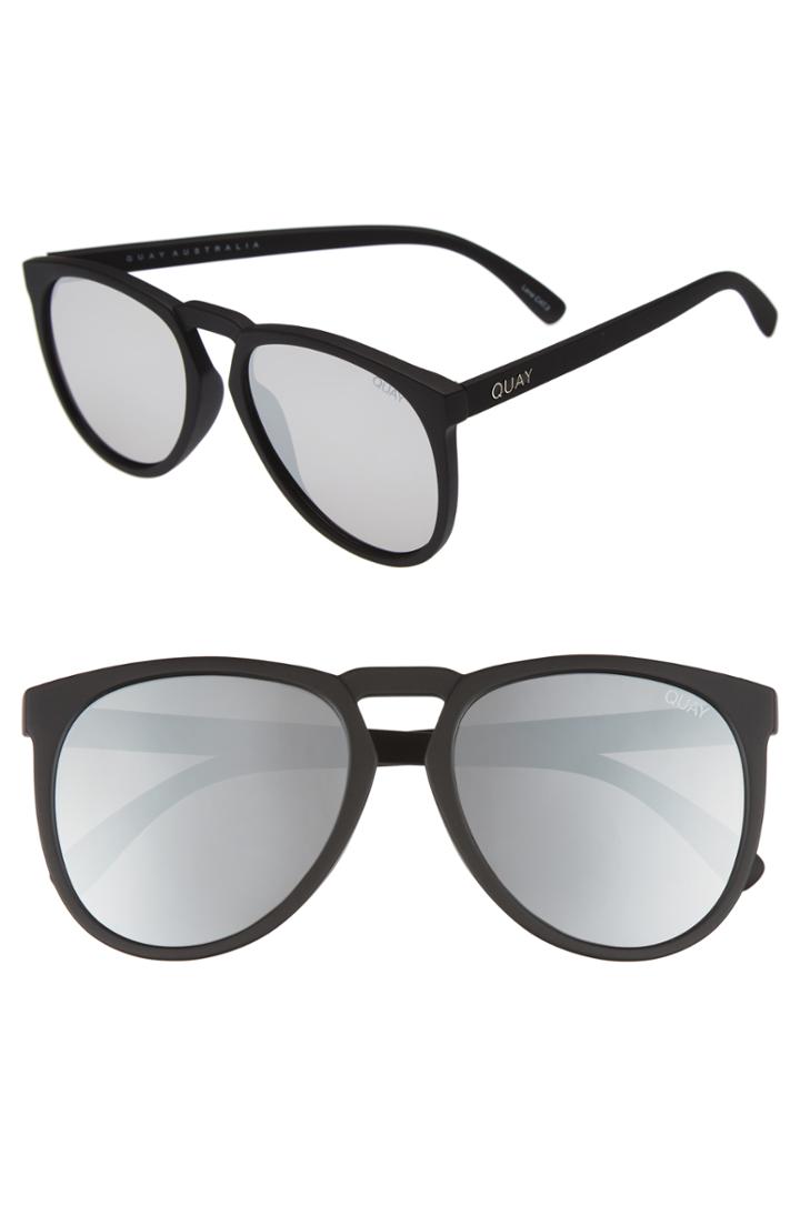 Men's Quay Australia Phd 65mm Sunglasses - Black/silver