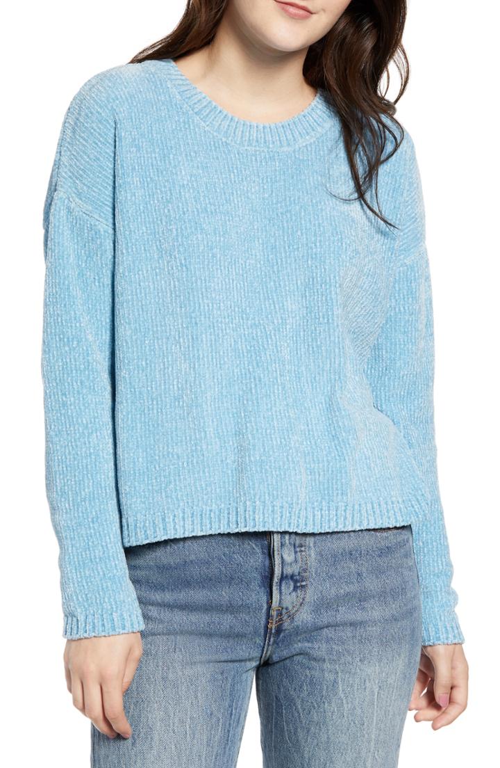 Women's Cotton Emporium Chunky Chenille Sweater