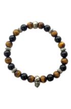 Men's Mr. Ettika Tiger's-eye Onyx Stretch Bracelet