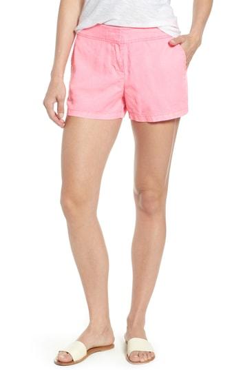 Women's Vineyard Vines Foley Overdyed Shorts - Pink