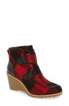 Women's G.h. Bass & Co. 'teresa' Wedge Bootie M - Red