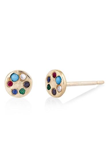 Women's Scosha Lolli Multi Stone Stud Earrings