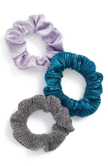 Topshop 3-pack Scrunchies, Size - None
