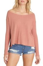 Women's Billabong First Glance Sweater - Red