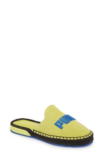Women's Fenty Puma By Rihanna Espadrille Flat .5 M - Yellow