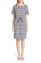 Women's Lafayette 148 New York Brandon Tee Dress, Size - Blue