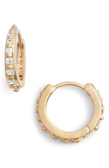 Women's Treasure & Bond Casual Crystal Hoop Earrings
