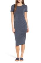 Women's Treasure & Bond Side Ruched Body-con Dress, Size - Blue
