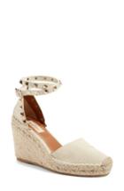 Women's Valentino Rockstud Espadrille Wedge