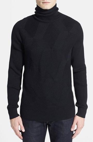 Calibrate Trim Fit Turtleneck Sweater