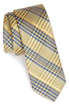 Men's 1901 'davis' Woven Silk Tie, Size - Blue