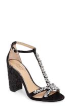 Women's Jewel Badgley Mischka Carver Block Heel Sandal
