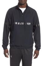 Men's Under Armour Sportstyle Half Zip Pullover - Black