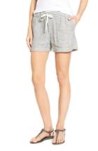 Women's Caslon Linen Shorts, Size - Ivory