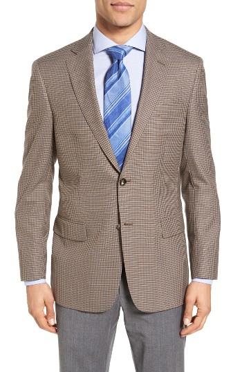 Men's Hart Schaffner Marx Classic Fit Check Wool Blend Sport Coat