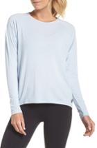 Women's New Balance Release Open Back Long Sleeve Sweatshirt