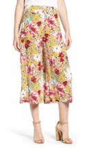 Women's Leith Easy Print Culottes - Yellow