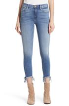 Women's Frame Le High Fray Hem Skinny Jeans - Blue