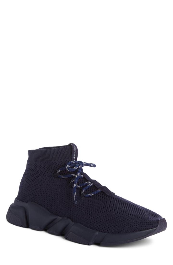 Men's Balenciaga Mid-top Sneaker Us / 42eu - Blue