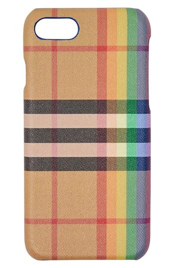 Burberry Vintage Check Rainbow Iphone 8 Case -