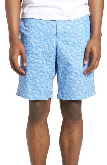 Men's The Rail Bandana Paisley Print Shorts - Blue