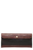 Men's Moore & Giles Smith Leather Travel Envelope - Black