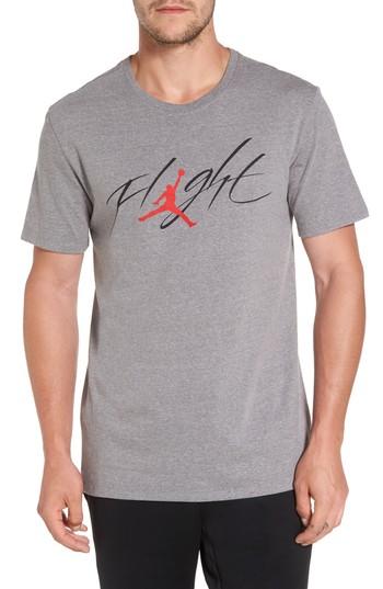 Men's Nike Jordan Sportswear Flight T-shirt - Grey
