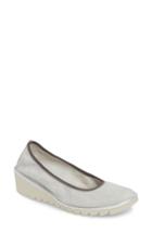 Women's The Flexx Mel A Drama Wedge Skimmer M - White